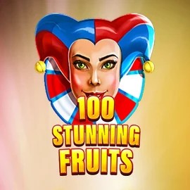 100 Stunning Fruits online game logo by SYNOT Games on roulettinocasino.eu