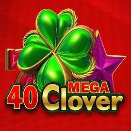40 Mega Clover logo by Amusnet Interactive at Roulettino Casino