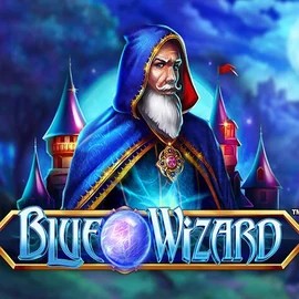 Blue Wizard logo – Slots by Quickspin at Roulettino Casino