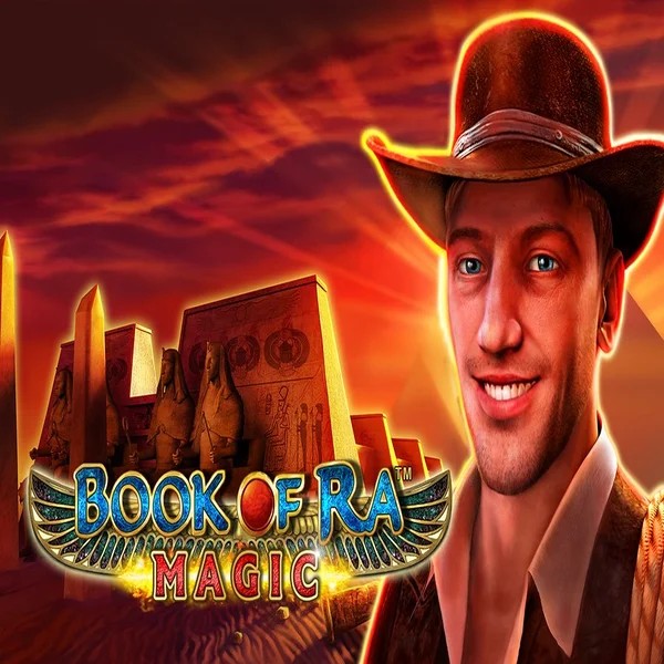 Book of Ra Magic logo by Greentube at Roulettino Casino