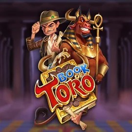 Book Of Toro slot logo by ELK Studios at Roulettino Casino