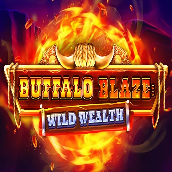 Buffalo Blaze Wild Wealth slot logo by OctoPlay at Roulettino Casino