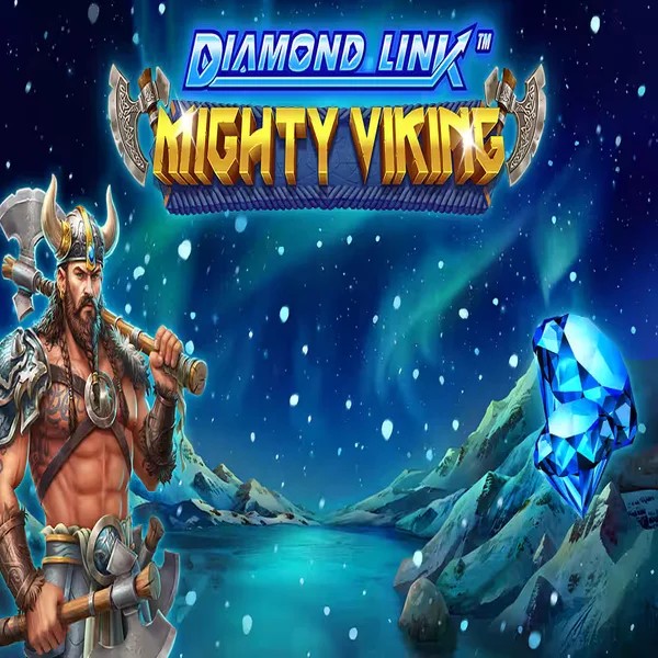 Diamond Link Mighty Viking by Greentube, showcased at roulettinocasino.eu – game logo