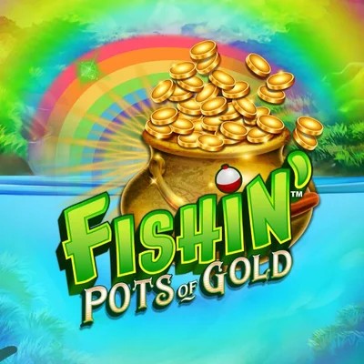 Fishin Pots Of Gold by Gameburger Studios, showcased at roulettinocasino.eu – game logo