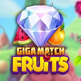 Giga Match Fruits slot visual from RubyPlay available on roulettinocasino.eu