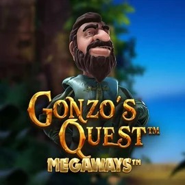 Official Slots logo: Gonzo's Quest Megaways by Red Tiger Gaming at Roulettino Casino