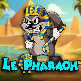 Le Pharaoh slot visual from Hacksaw Gaming available on roulettinocasino.eu