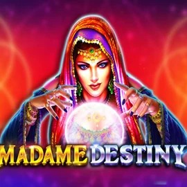 Madame Destiny slot logo by Pragmatic Play at Roulettino Casino