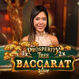 Prosperity Tree Baccarat game by Evolution – logo hosted on Roulettino Casino