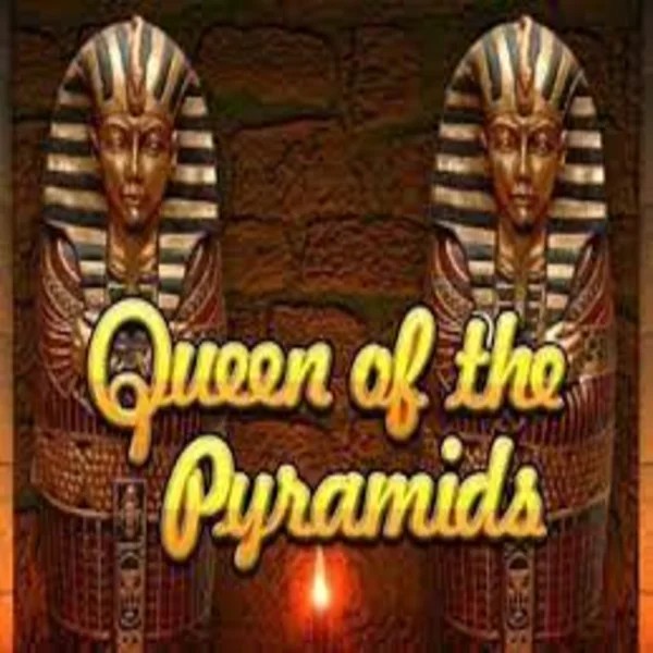 Queen of the Pyramids online game logo by Playtech on roulettinocasino.eu