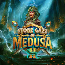 Stone Gaze of Medusa 2 online game logo by Stakelogic on roulettinocasino.eu