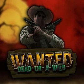 Wanted Dead or a Wild by Hacksaw Gaming, showcased at roulettinocasino.eu – game logo